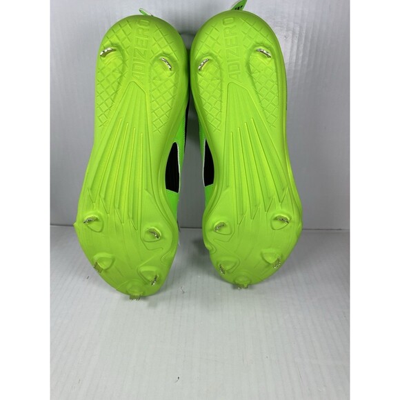 Size 13 Adidas Adizero Edge + METAL Solar Green/Black Men Baseball Cleats JS4119 main image 5